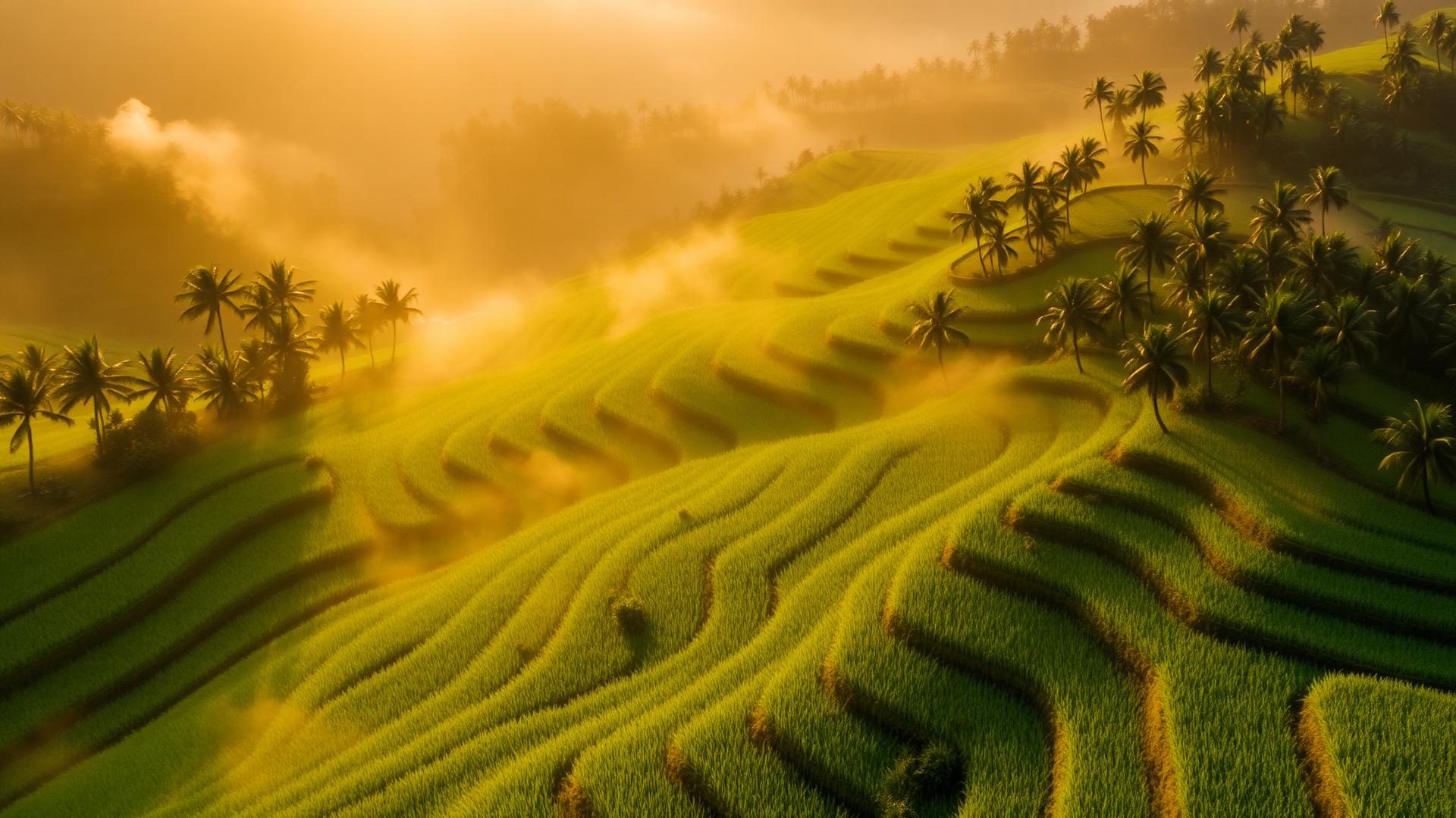 Indonesian landscape